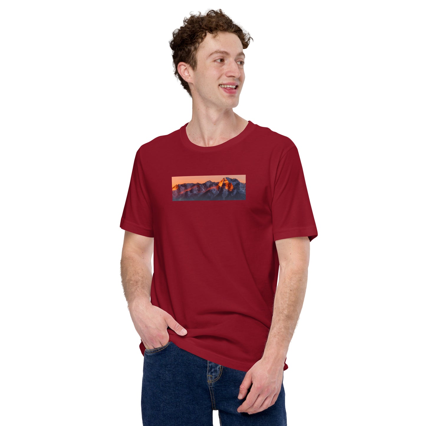 Mountains t-shirt Russian